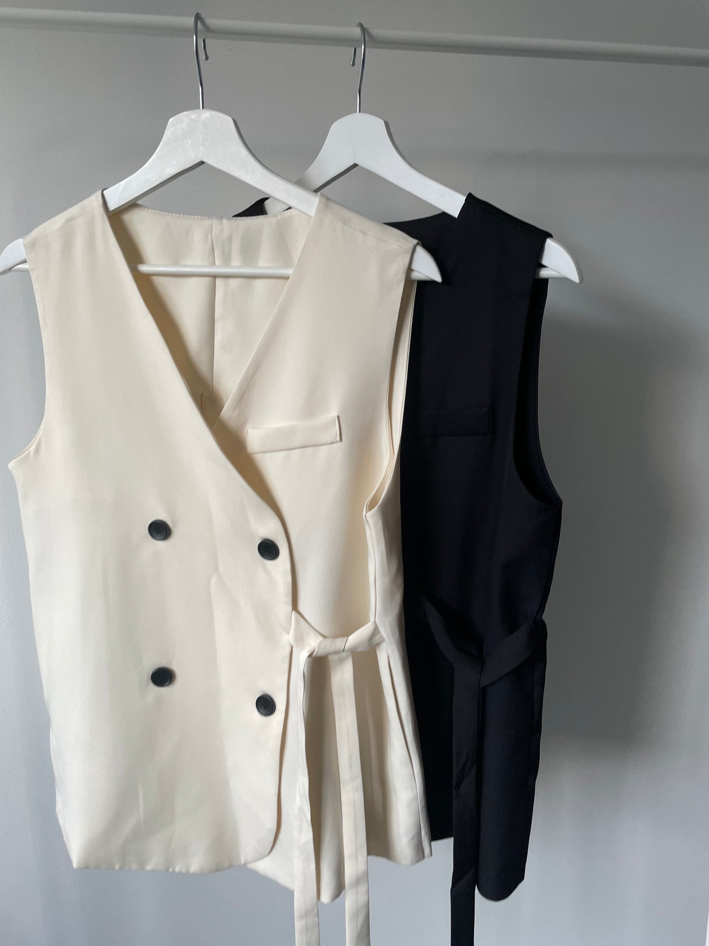 【再入荷】3way double button vest